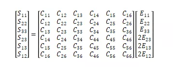 弹性矩阵